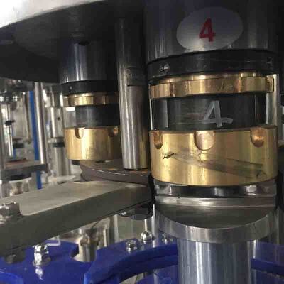 2000BPH Full Auto Beer Filling Machine Beverage Bottle Washing Filling Capping Equipment