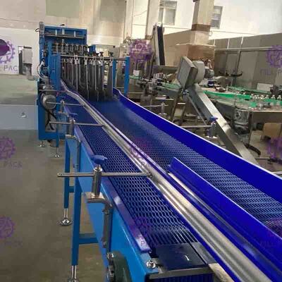 Fully Automatic Linear Shrink Wrapper For Plastic Bottle Packing Equipment With Printed Films