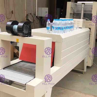 5pcs/Min PE Film Shrink Packaging Equipment With Heat Shrink Tunnel