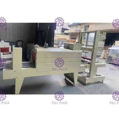 Semi automatic wrapping shrink Bottle Packing Machine for cartons box