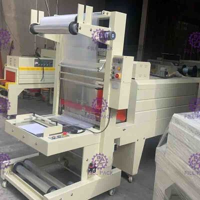 Semi automatic wrapping shrink Bottle Packing Machine for cartons box