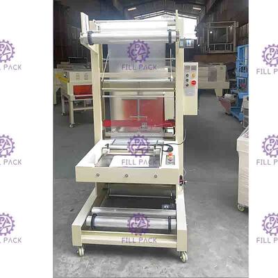 Semi automatic wrapping shrink Bottle Packing Machine for cartons box