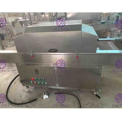 1.5KW 15A 300nm UV Sanitizer Sterilizer Tunnel with Even water flow