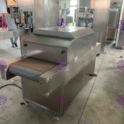 1.5KW 15A 300nm UV Sanitizer Sterilizer Tunnel with Even water flow