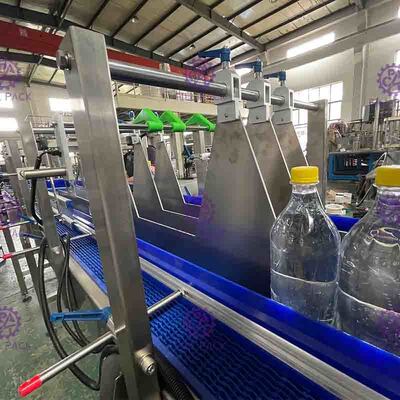 Automatic PLC Bottle Packing Machine , 380V 50/60 HZ Carton Forming Machine