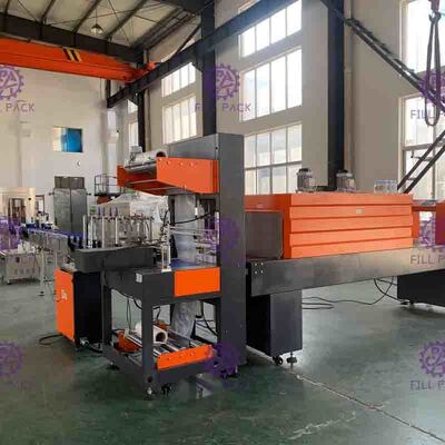 5000BPH Mineral Water Plastic Bottle Shrink Packing Machine
