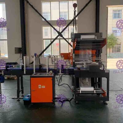 L Type Shrink Packing Machine PLC control For Automatic Production Line