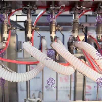 Automatic Plastic Bottle Filling Machine High Efficiency Multi Head Linear Non Corrosive