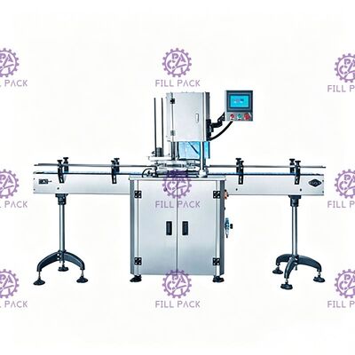 Single Head Servo Motor Automatic Soda Can Sealer Machine