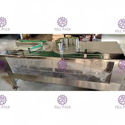 2000BPH Magnet Washer Tin Can Filling And Sealing Machine SUS304