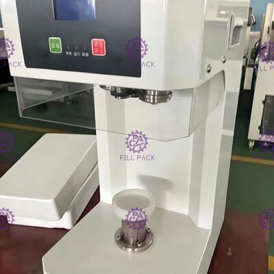 Desktop Semi Automatic Digital Can Seamer Can Sealing Machine PET Can Sealer
