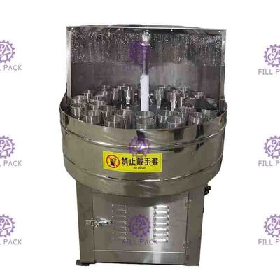 3000BPH Glass Cans Water Bottle Filling Machine With Semi Auto Rinser