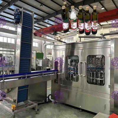 Automatic Tiny Negative Pressure PET Bottle Filling Machine For Soy Sauce