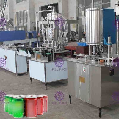 Empty Aluminum Can Filling Line - Beverage Aluminum Can Rinser SUS304 With CE