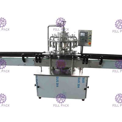 Soft Drink Aluminum Can Filler Machine , Commercial Can Sealing Equipment