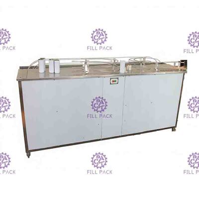Industrial Can Filling Line , Juice Tin Can Washer Rinser Machine