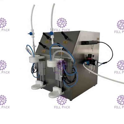 2 Heads Can Filling Carbonated Machine Equipment Semi Automatic 330ML 90mm