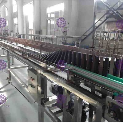 Automatic Bottle Packing Machine for hot filling juice Bottles Reverse sterilization