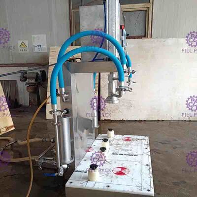 Semi Automatic Beer Filling Machine Plastic Glass Bottle 2 Heads Line Device Filler