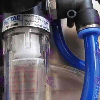 Semi Automatic Beer Filling Machine Plastic Glass Bottle 2 Heads Line Device Filler