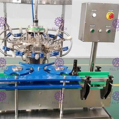 Single unit with conveyor connection Beer Filler Machine NANQING filling valves