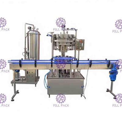 Single unit with conveyor connection Beer Filler Machine NANQING filling valves