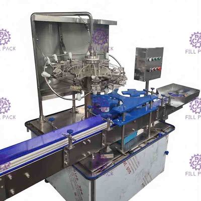 Industrial 6 Heads Bottle Crown Capping Machine , Crown Cap Bottle Sealing Equipment