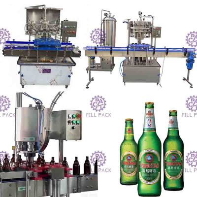 Fully Automatic 2000BPH Rotary Glass Bottle Washer for beer filling machine