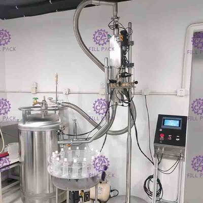 SUS304 Injector Ln2  Liquid Nitrogen Doser With Installation Rack