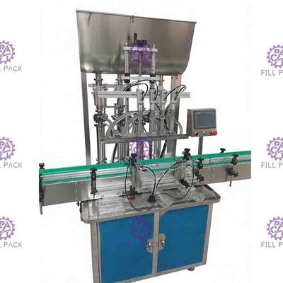 Automatic Piston Type Liquid Filler Equipment Ketchup / Mayonnaise 6000 - 8000BPH
