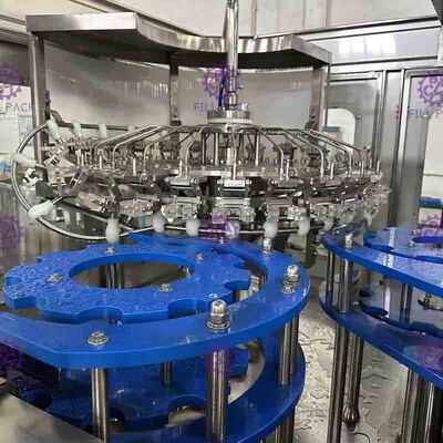 10000BPH Non-Carbonated Plastic Water Bottling Machine With CIP Cleaning Head