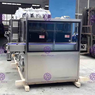 Mineral Water Bottle Packing Machine 3000 BPH 8 Temperature Zone