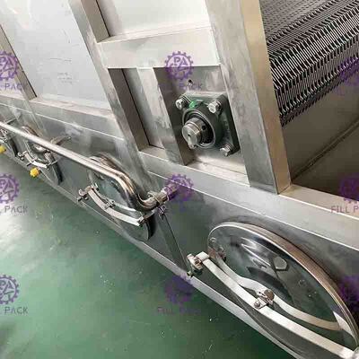 Mineral Water Bottle Packing Machine 3000 BPH 8 Temperature Zone