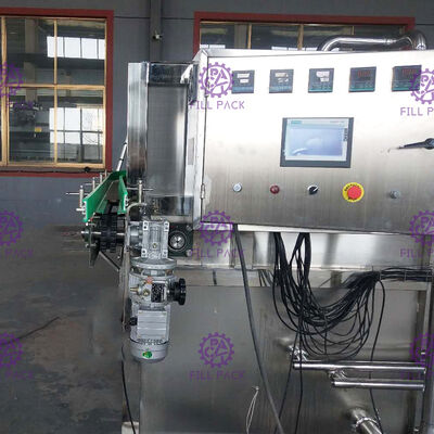 High Capacity SUS304 Bottle Packing Machine Sterilizer 4 Temperature Zones