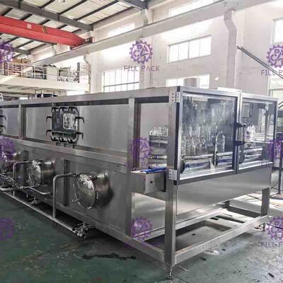 Glass Bottled Juice Cooling Machine 36℃ - 85℃ For Hot Filling Machine