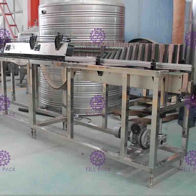 Automatic bottle Mouth / Cap Reverse Sterilizer in Bottle Packing Machine