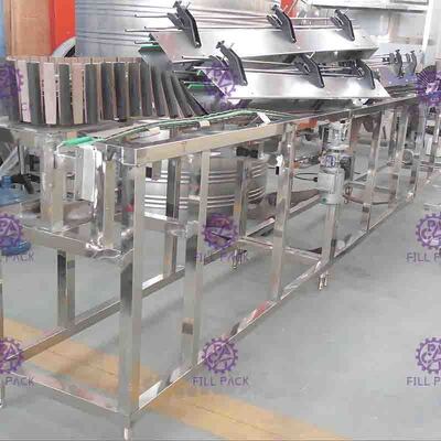 Automatic bottle Mouth / Cap Reverse Sterilizer in Bottle Packing Machine