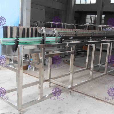 Electric Conveyor Bottle Reverse Sterilizer 20 Second Sterilizing Time