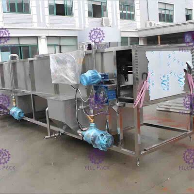 Beverage Processing Plastic Bottled Juice Cooling Sterilizer 80 - 60 ℃