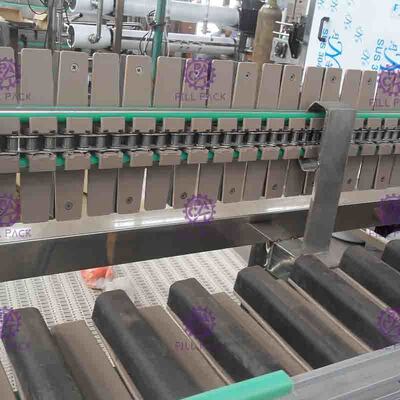 Stainless Steel 304 Bottle Reverse Sterilizer Smoothing Roller Conveyor For Hot Filling Line