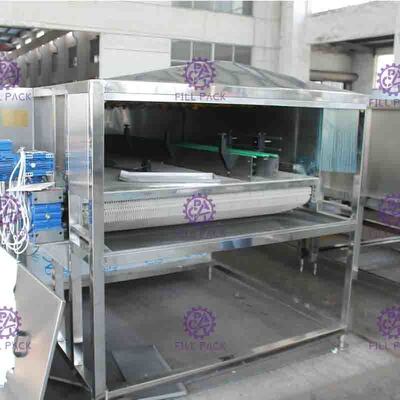 Automatic Bottle Packing Machine Sterilizer For Beverage Production Line