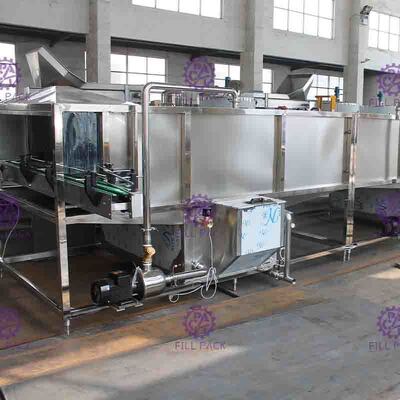 Automatic Bottle Packing Machine Sterilizer For Beverage Production Line