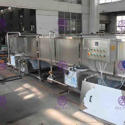 Automatic Bottle Packing Machine Sterilizer For Beverage Production Line