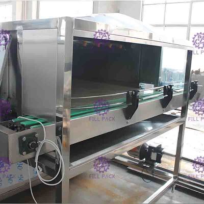Pure Water Spray Bottle Packing Machine Sterilizer Ice Tea Cooling Machine