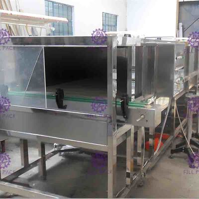 Industrial Bottle Packing Machine , Plastic Bottle Sterilizing Equipment