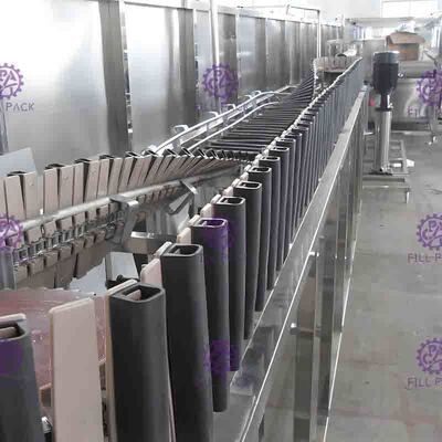 Auto Plastic Bottle Packing Machine Juice Industry Sterilizing System