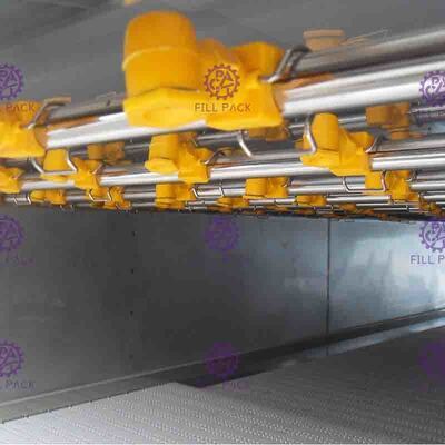 Stable Flavored Bottled Juice Cooling Machine Stainless Steel