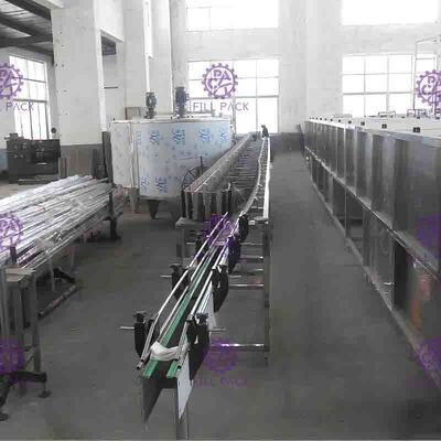 Glass Bottle Reverse Automatic Sterilizer For Hot Filling Line