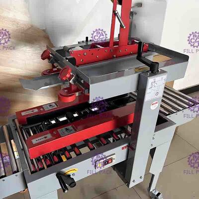 Semi Automatic Box Sealing Carton Bottle Packaging Machine