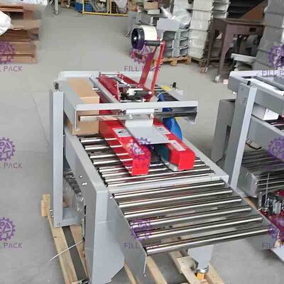 Semi Automatic Box Sealing Carton Bottle Packaging Machine